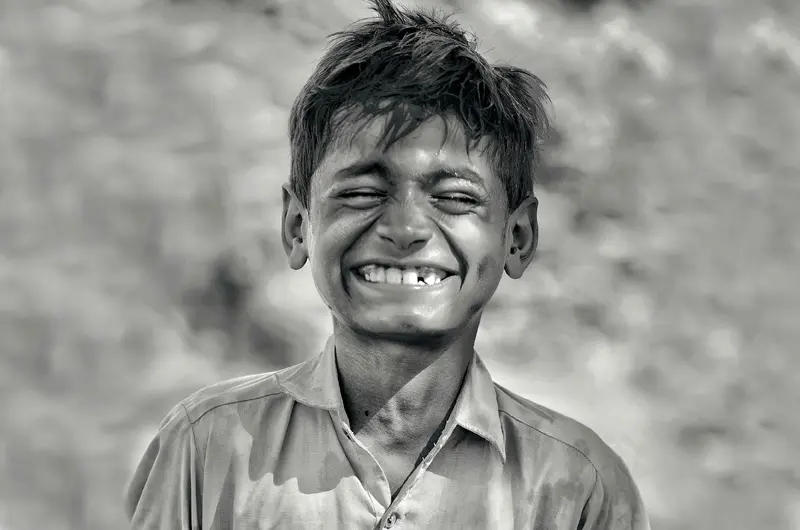 A boy who fights lymphoma
